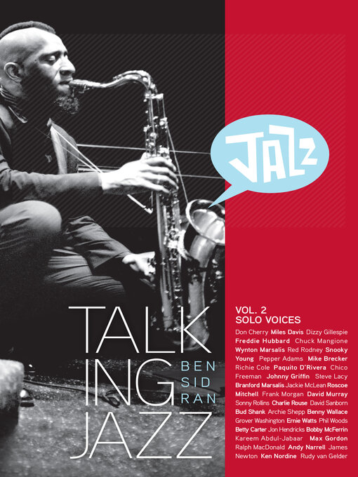 Cover image for Talking Jazz With Ben Sidran, Volume 2: Solo Voices